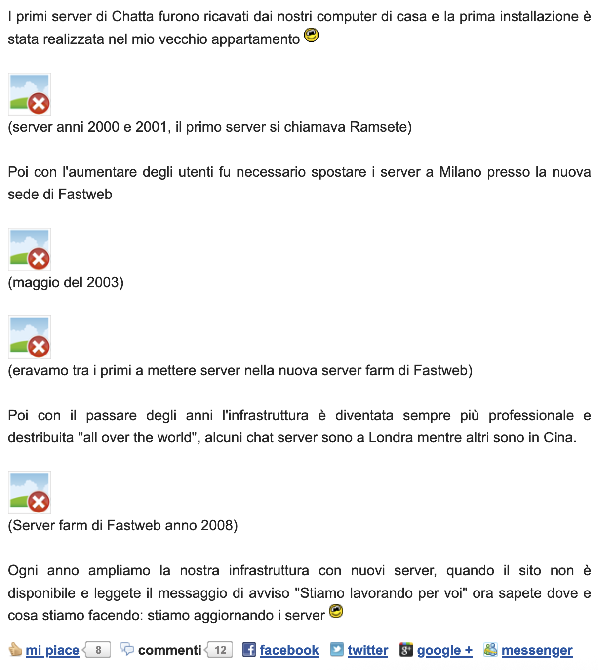 Non sto piangendo, mi è solo entrata l’icona di Messenger nell’occhio