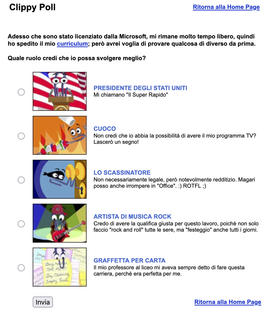 Io avrei votato per lo scassinatore, Clippy the Lockpicker